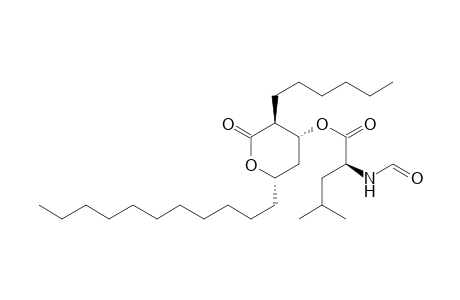 (2S)-2-formamido-4-methylpentanoic acid [(3S,4R,6S)-3-hexyl-2-oxo-6-undecyl-4-oxanyl] ester