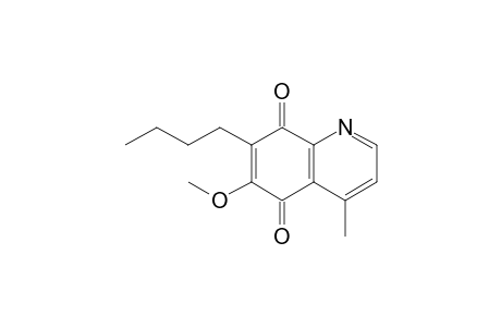 6-Methoxy-7-butyl-4-methyl-5,8-quinolinedione