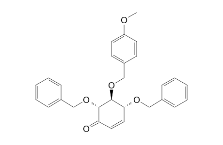 (4S,5R,6S)-4,6-DIBENZYLOXY-5-[(4-METHOXYBENZYL)-OXY]-CYCLOHEX-2-ENONE