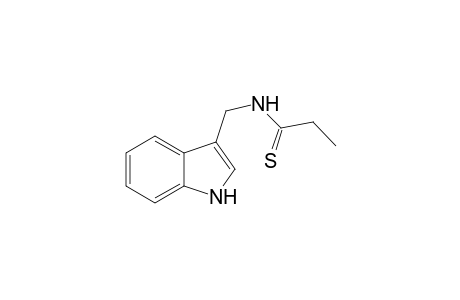 N-[(Indol-3-yl)methyl]-propanethioamide