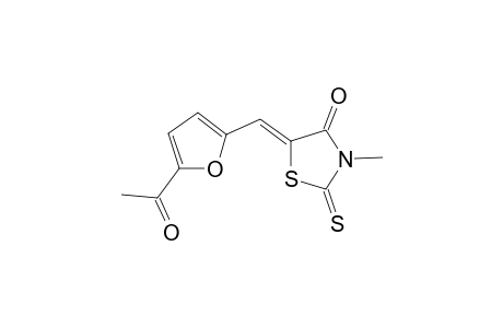 (5Z)-5-[(5-Acetyl-2-furyl)methylene]-3-methyl-2-thioxo-1,3-thiazolidin-4-one