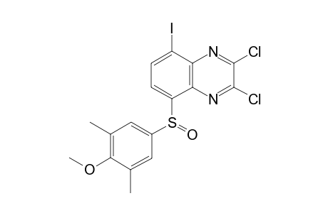 2,3-dichloro-5-iodo-8-((4-methoxy-3,5-dimethylphenyl)sulfinyl)quinoxaline