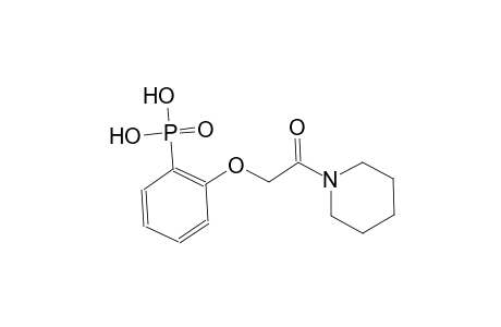 2-[2-oxo-2-(1-piperidinyl)ethoxy]phenylphosphonic acid