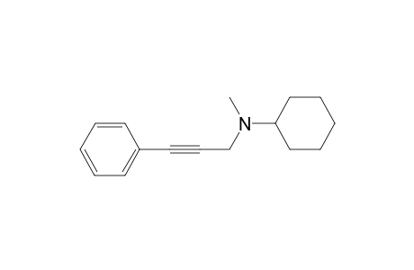 N-methyl-N-(3-phenylprop-2-yn-1-yl)cyclohexanamine