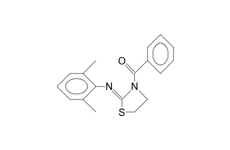 N-(3-Benzoyl-thiazolin-2-ylidene)-2,6-xylidine