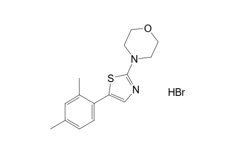 4-[5-(2,4-xylyl)-2-thiazolyl]morpholine, monohydrobromide
