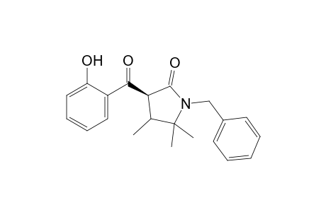 (S)-1-Benzyl-3-[(2'-hydroxyphenyl)carbonyl]-4,5,5-trimethylpyrrolidin-2-one