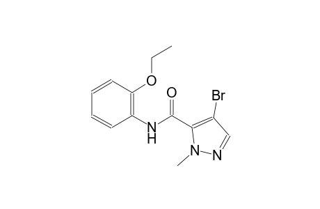 4-bromo-N-(2-ethoxyphenyl)-1-methyl-1H-pyrazole-5-carboxamide
