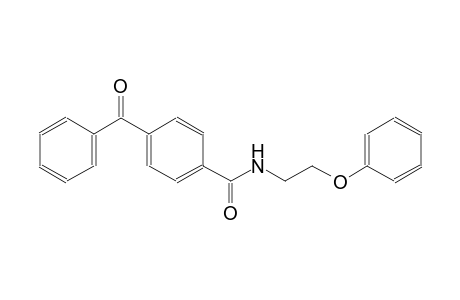 4-benzoyl-N-(2-phenoxyethyl)benzamide
