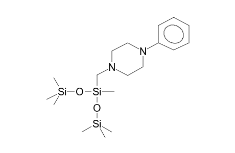 METHYLBIS(TRIMETHYLSILYLOXY)(N-PHENYLPIPERAZINOMETHYL)SILANE
