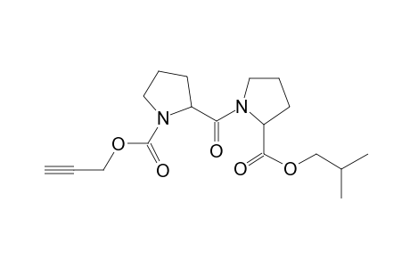 D-Prolyl-D-proline, N-propargyloxycarbonyl-, isobutyl ester