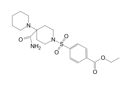 ethyl 4-({4'-acetyl-[1,4'-bipiperidin]-1'-yl}sulfonyl)benzoate
