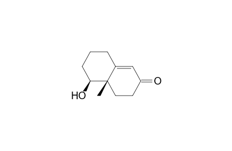 (4aS,5S)-4a-methyl-5-oxidanyl-3,4,5,6,7,8-hexahydronaphthalen-2-one