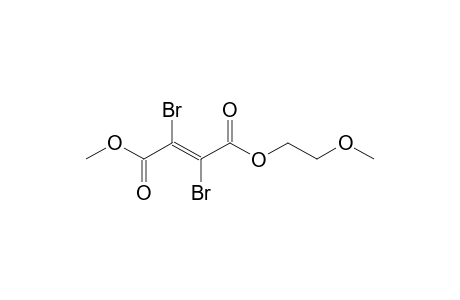 (E)-2,3-dibromo-2-butenedioic acid O4-(2-methoxyethyl) ester O1-methyl ester