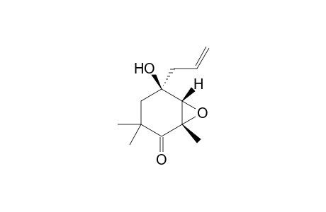 (1S*, 5R*, 6S*)-5-hydroxy-1,3,3-trimethyl-5-(prop-2-en-1-yl)-7-oxabicyclo[4.1.0]heptan-2-one