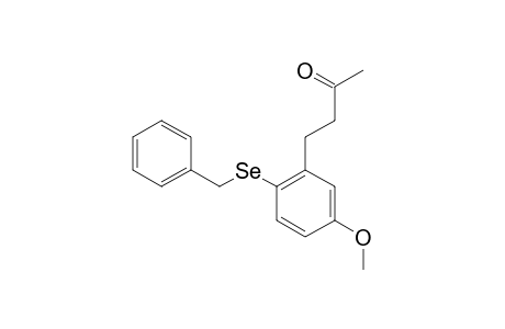 2-(2-BENZYLSELENENYL-5-METHOXYPHENYL)-ETHYL-METHYL-KETONE