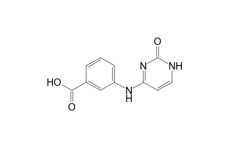 3-[(2-Oxo-1,2-dihydro-4-pyrimidinyl)amino]benzoic acid