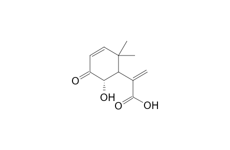 2-(4',4'-Dimethyl-6'-hydroxy-2'-cyclohex-2'-en-1'-one)-acrylic acid