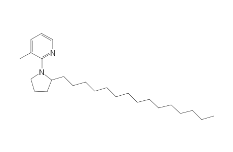 3-Methyl-2-(2-n-pentadecylpyrrolidin-1-yl)pyridine