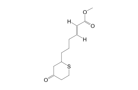 METHYL_(E)-6-(TETRAHYDRO-4-OXO-2-H-THIOPYRAN-2-YL)-2-HEXENOATE