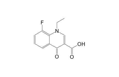 3-quinolinecarboxylic acid, 1-ethyl-8-fluoro-1,4-dihydro-4-oxo-