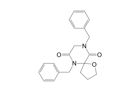 1-Oxa-6,9-diazaspiro[4.5]decane-7,10-dione, 6,9-bis(phenylmethyl)-