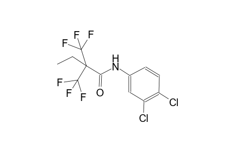 N-(3,4-dichlorophenyl)-2,2-bis(trifluoromethyl)butanamide