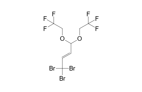 (E)-1,1,1-tribromo-4,4-bis(2,2,2-trifluoroethoxy)but-2-ene