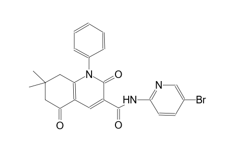 3-quinolinecarboxamide, N-(5-bromo-2-pyridinyl)-1,2,5,6,7,8-hexahydro-7,7-dimethyl-2,5-dioxo-1-phenyl-