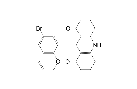 9-[2-(allyloxy)-5-bromophenyl]-3,4,6,7,9,10-hexahydro-1,8(2H,5H)-acridinedione