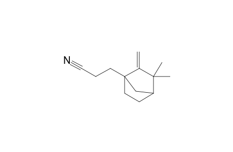 3,3-Dimethyl-2-methylene-1-(2-cyanoethyl)bicyclo[2.2.1]heptane