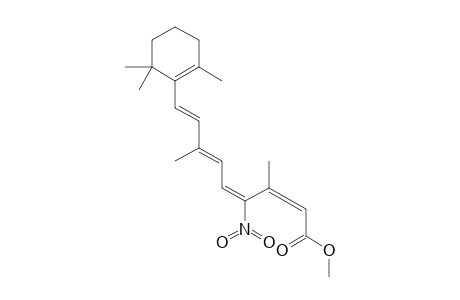 Methyl (11E, 13Z)-12-nitroretinoate