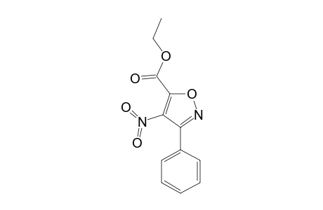 ETHYL-3-PHENYL-4-NITROISOXAZOLE-5-CARBOXYLATE
