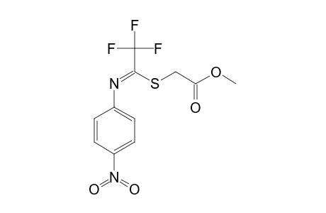 METHYL-S-[1-[(N-NITROPHENYL)-IMINO]-2,2,2-TRIFLUOROETHYL]-THIOGLYCOLATE