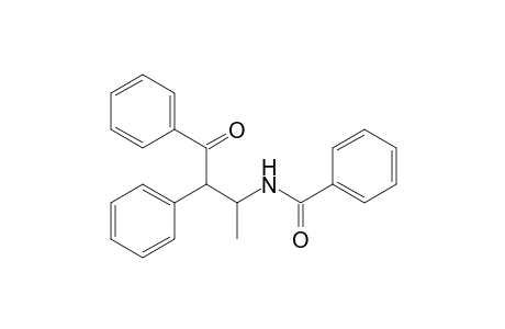 N-(2,3-Diphenyl-1-methyl-3-oxopropyl)benzamide