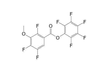 3-Methoxy-2,4,5-trifluorobenzoic acid, pentafluorophenyl ester