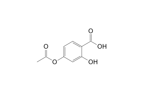 2-Hydroxy-4-acetoxybenzoic acid