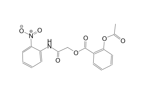2-(2-nitroanilino)-2-oxoethyl 2-(acetyloxy)benzoate