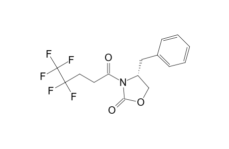 (4R)-3-(4',4',5',5',5'-Pentafluoro-1'-oxopentyl)-4-(phenylmethyl)-2-oxazolidinone