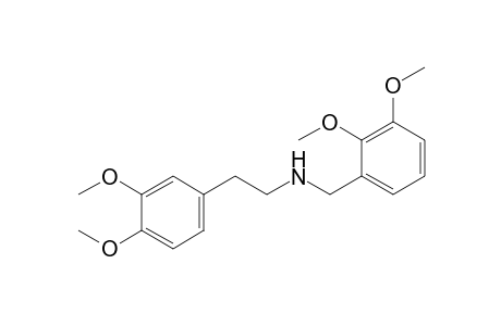 2-(3,4-dimethoxyphenyl)-N-[(2,3-dimethoxyphenyl)methyl]ethanamine