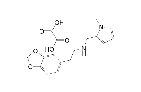 2-(1,3-benzodioxol-5-yl)-N-[(1-methyl-1H-pyrrol-2-yl)methyl]ethanamine oxalate