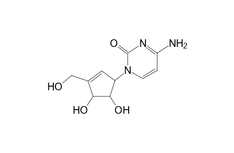 4-Amino-1-[4,5-dihydroxy-3-(hydroxymethyl)-2-cyclopenten-1-yl]-2(1H)-pyrimidinone