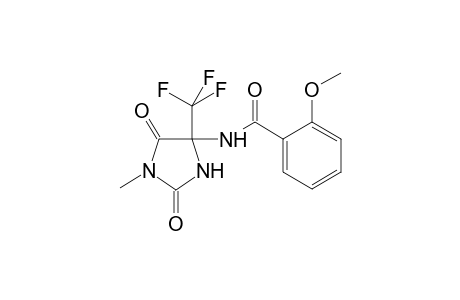 2-Methoxy-N-[1-methyl-2,5-dioxo-4-(trifluoromethyl)-4-imidazolidinyl]benzamide