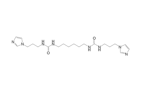 1,1'-hexamethylenebis{3-[3-(imidazol-1-yl)propyl]urea}
