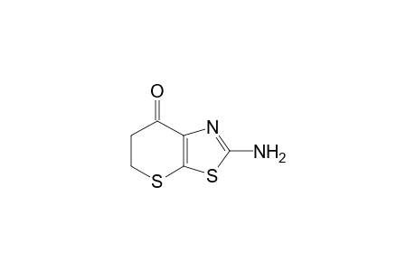 2-amino-5,6-dihydro-4H-thiapyrano[3,2-d]thiazol-4-one