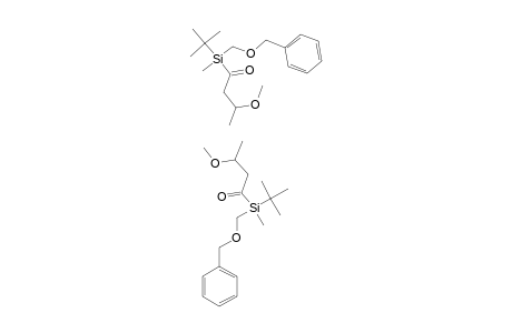 [(BENZYLOXY)-METHYL]-(TERT.-BUTYL)-METHYLSILYL-2-METHOXY-PROPYL-KETONE