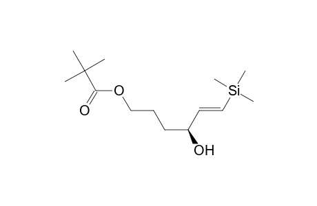 (S)-(E)-(+)-6-Pivaloxy-1-(trmethylsilyl)-1-hexen-3-ol