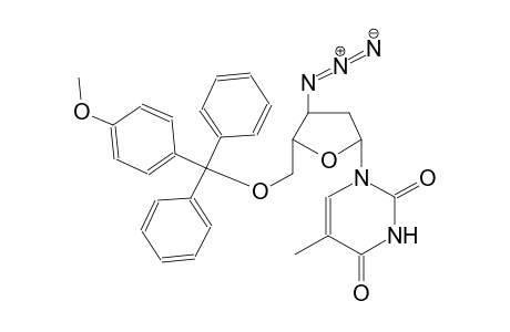 1-(4-azido-5-{[(4-methoxyphenyl)diphenylmethoxy]methyl}oxolan-2-yl)-5-methyl-1,2,3,4-tetrahydropyridine-2,4-dione