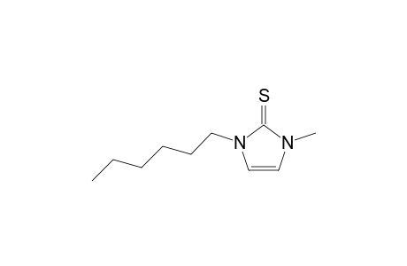 1-Hexyl-3-methyl-1H-imidazole-2(3H)-thione