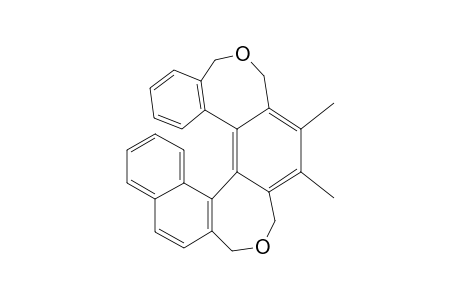 4,5-Dimethyl-1,3,6,8-tetrahydrobenzo[c]naphtho[1",2":5',6']oxepino[3',4':5,6]benzo[e]oxepin